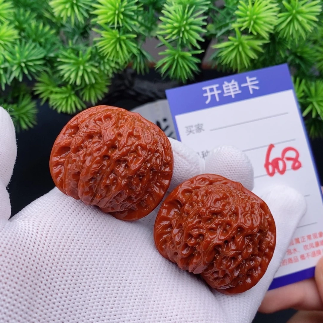 把件文玩核桃40血麒麟608