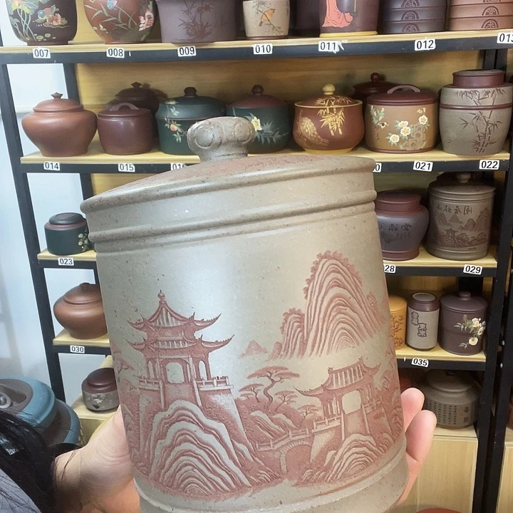 紫砂茶叶罐紫砂茶叶罐