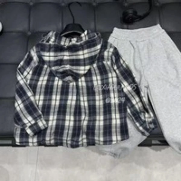 BY LIUXIAOLIU韩版高货秋季儿童帽衫7444