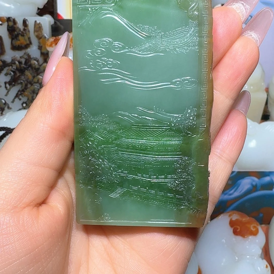 未镶嵌和田玉把件