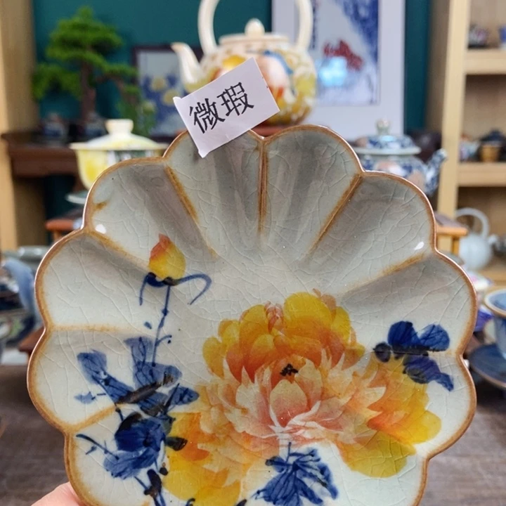 瓷片手工制作工艺精湛等特点