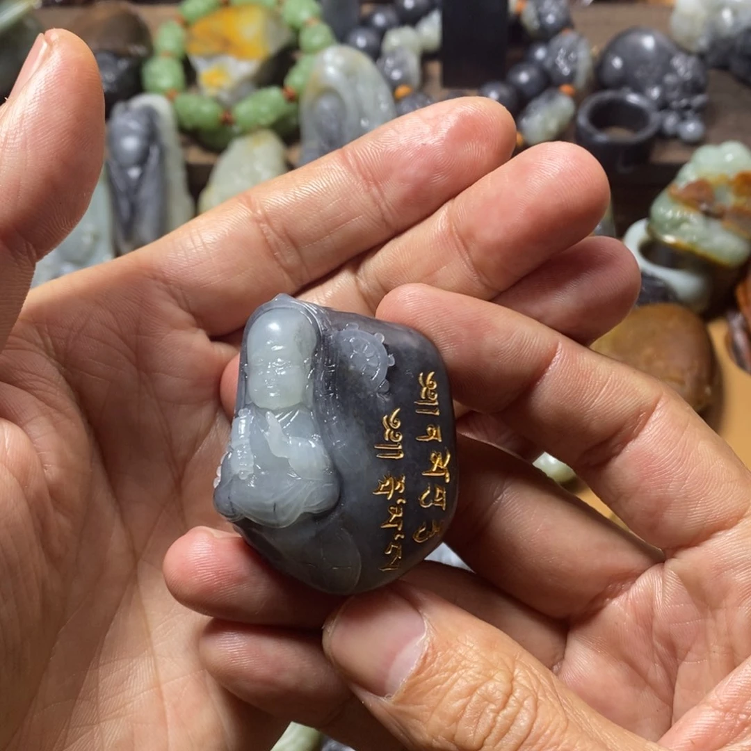 和田玉颈饰未镶嵌牧*