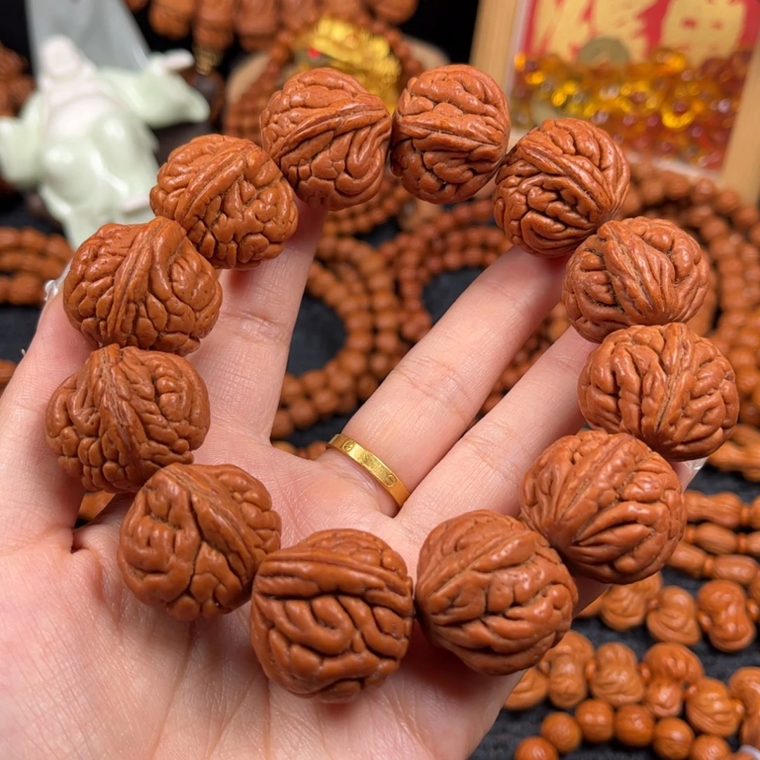 手串桃核龙****地A11链接手串