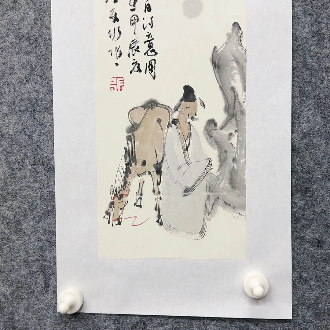 国画张一老师作品欣赏