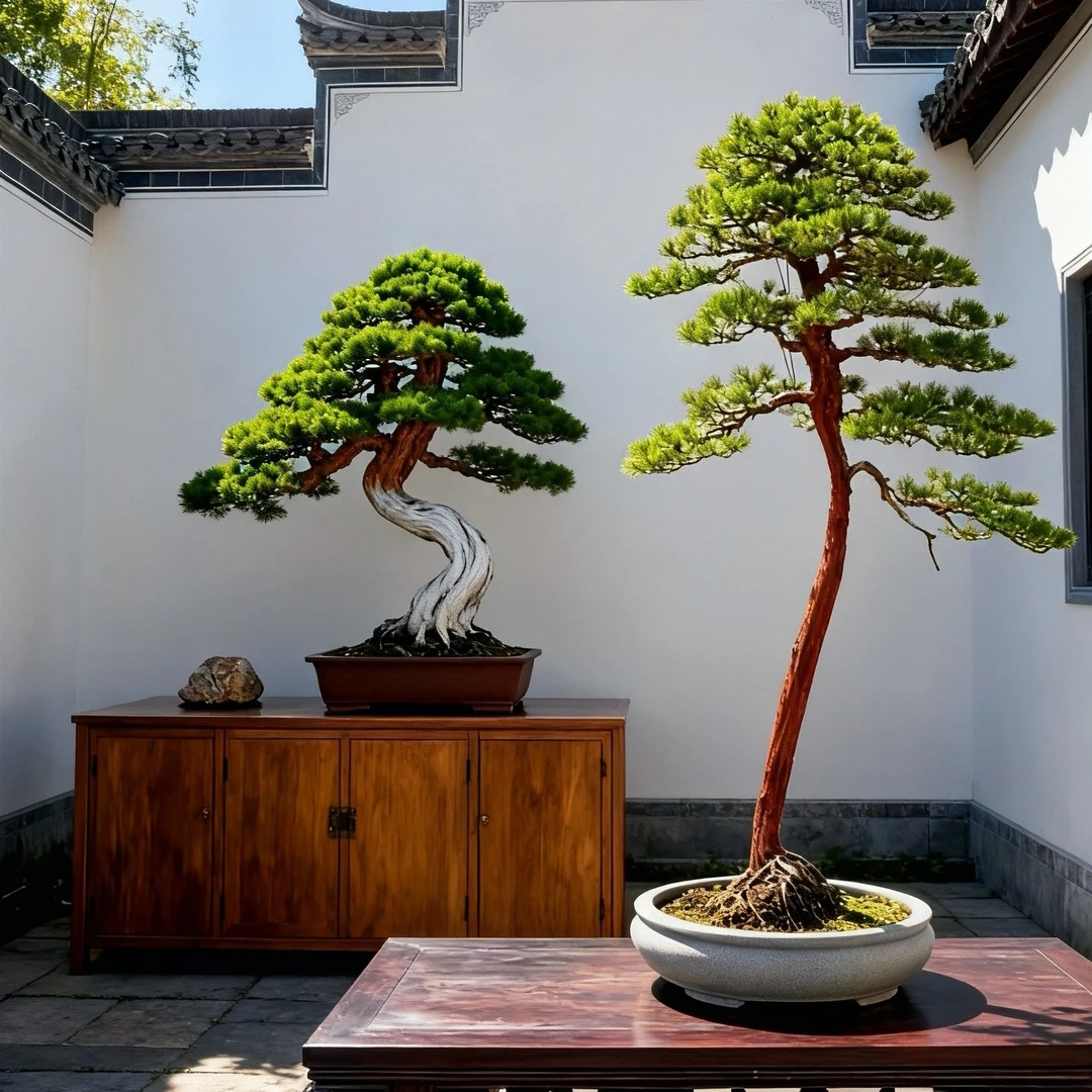【黑松孤品】黑松盆景造型矮霸老桩耐寒四季常青阳台庭院绿植盆栽