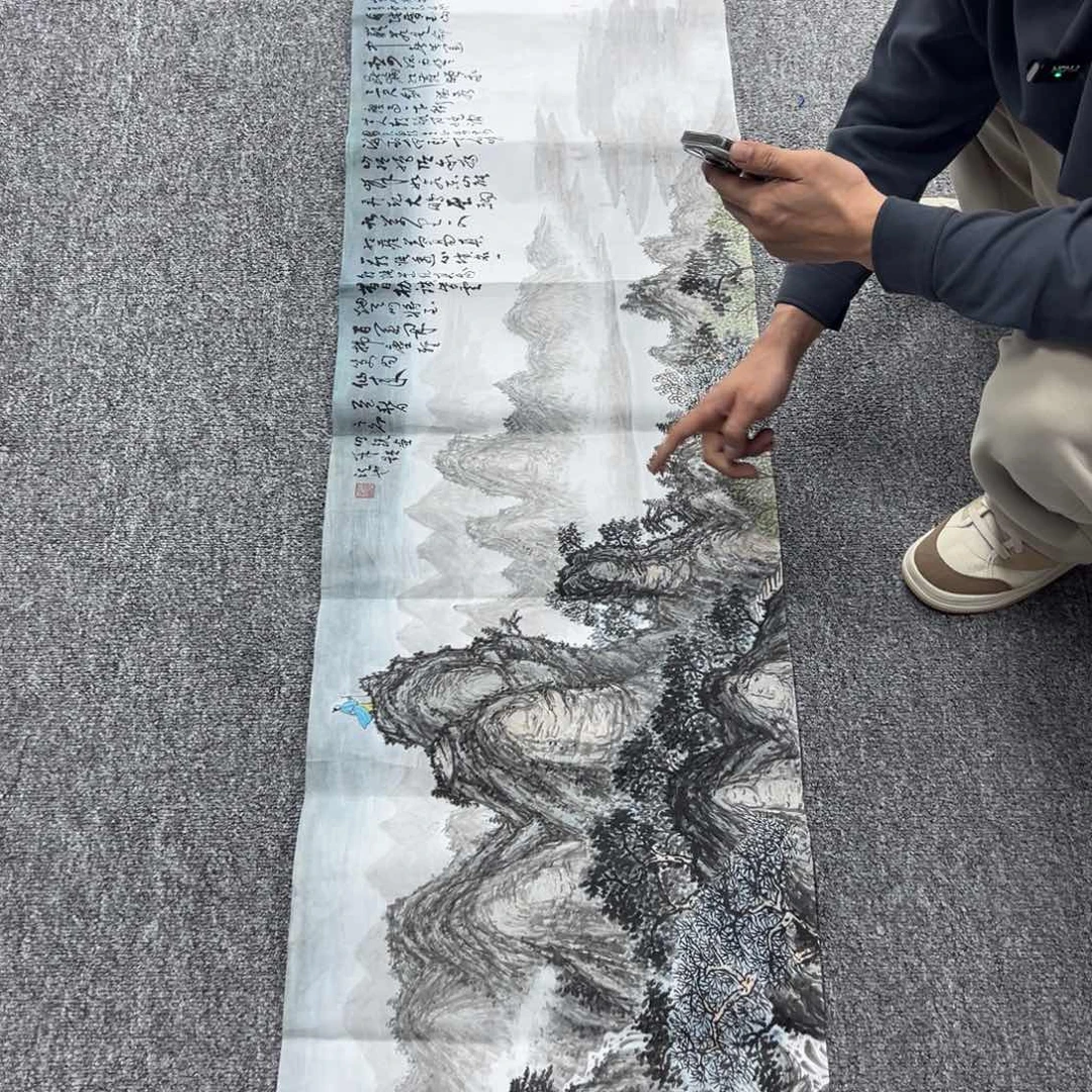 国画纯手绘字画宣纸