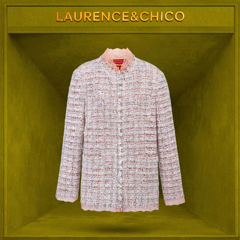 镂空闪片粗花呢oversize外套D5AC10112017