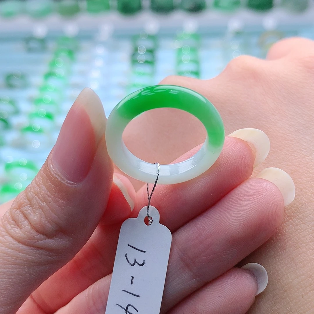 未镶嵌戒指翡翠A货缅甸翡翠