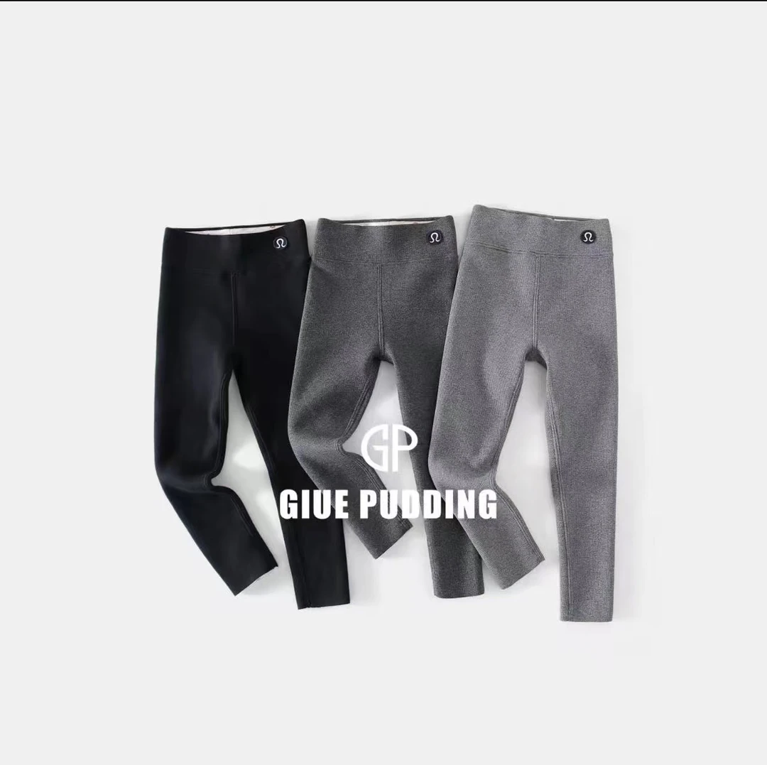 【锁温绒绒裤】汤圆Glue pudding童装2025无骨加厚打底裤 YA-2914