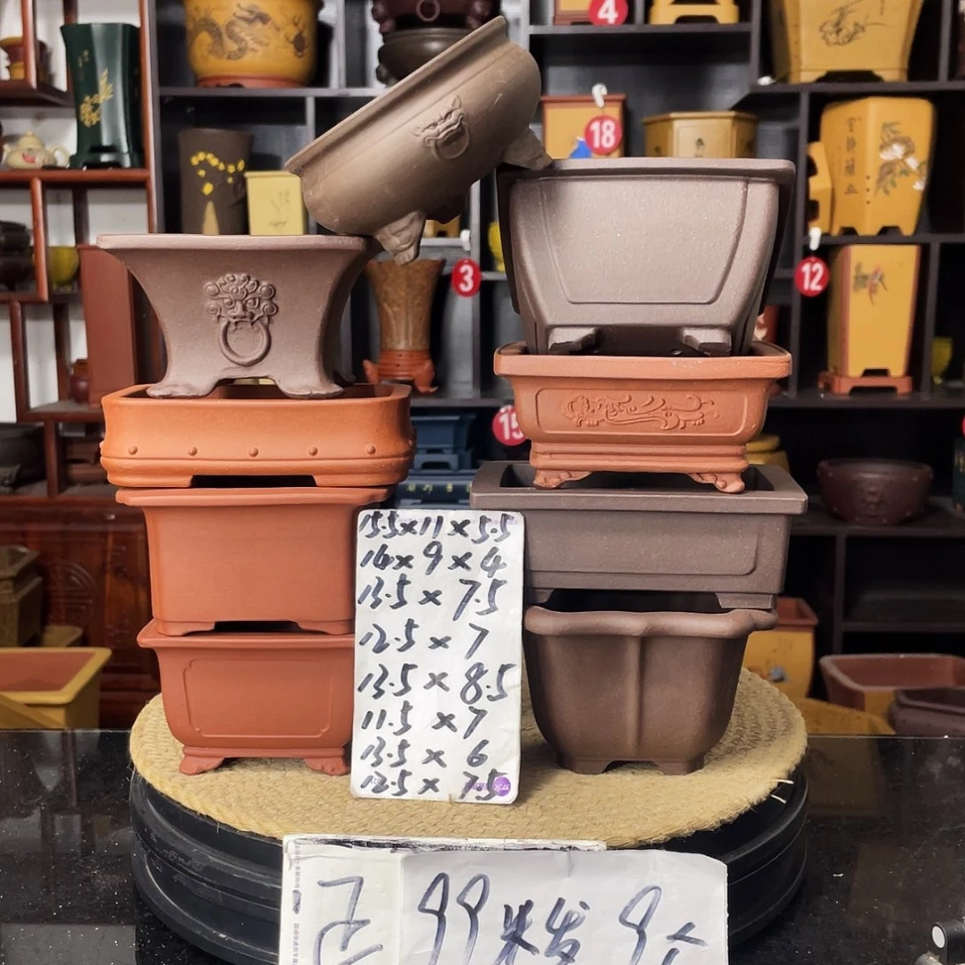 紫砂D-婉秋紫砂花盆