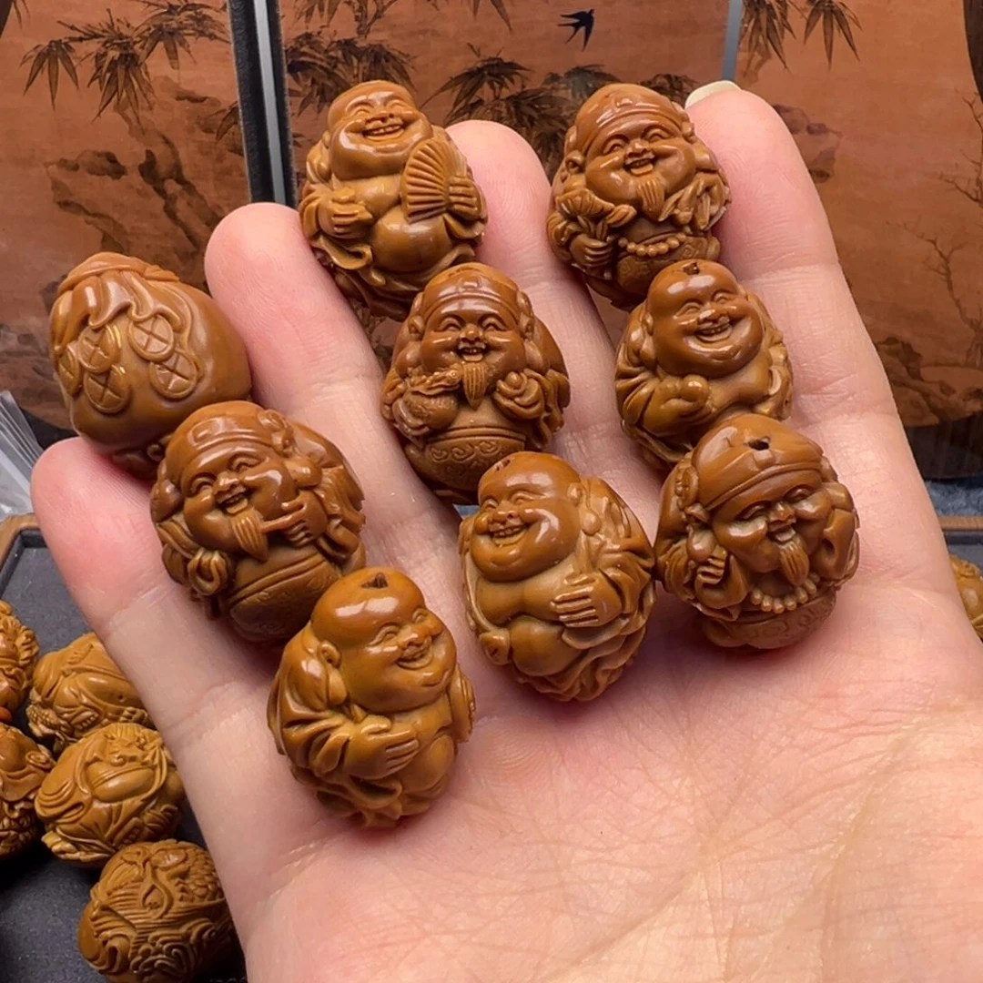 懂***心橄榄核手串/手链财迷