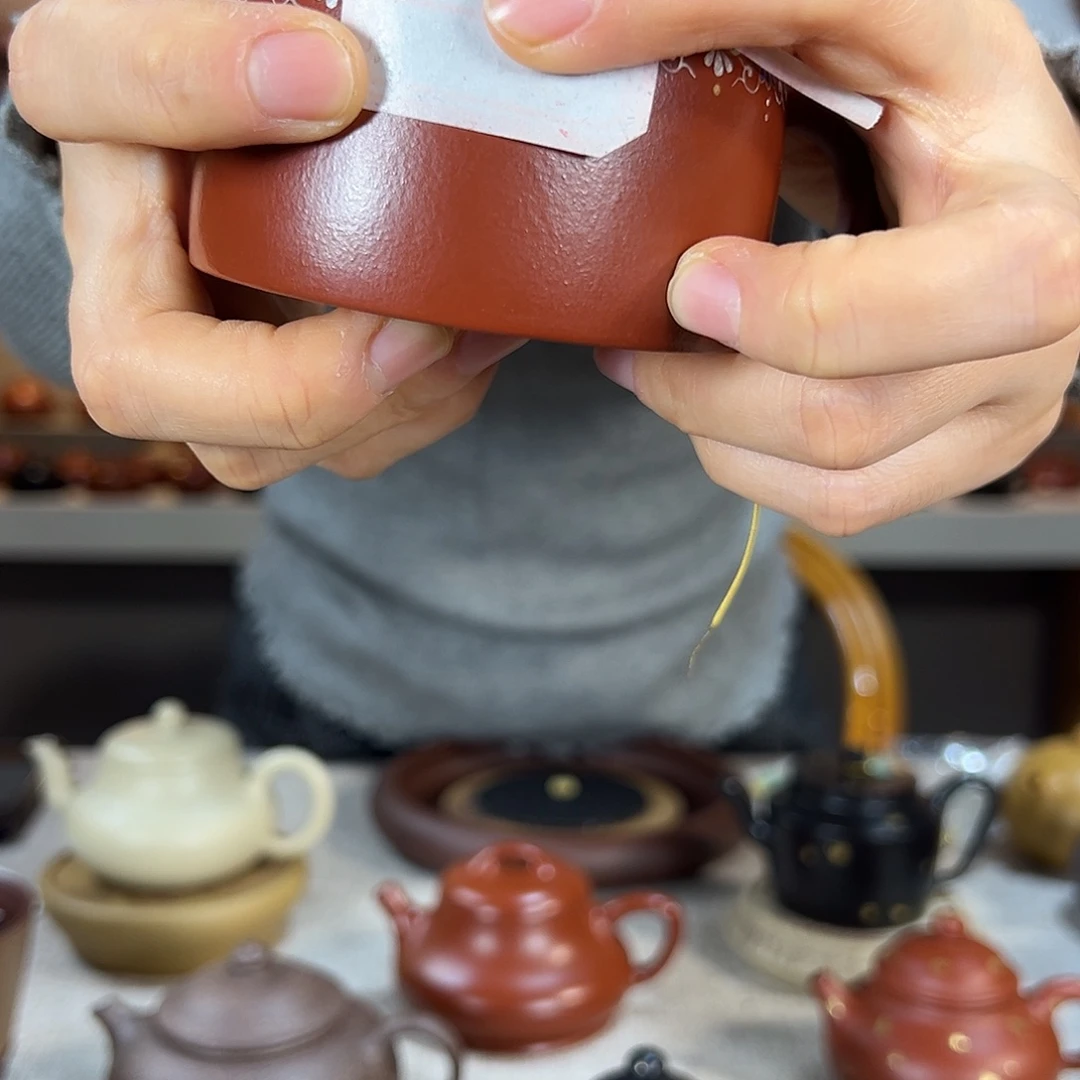 金***贝紫砂茶壶汲玉 金银挫 留地址