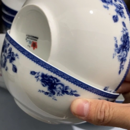 瓷片陶瓷陶瓷6英寸2个红叶