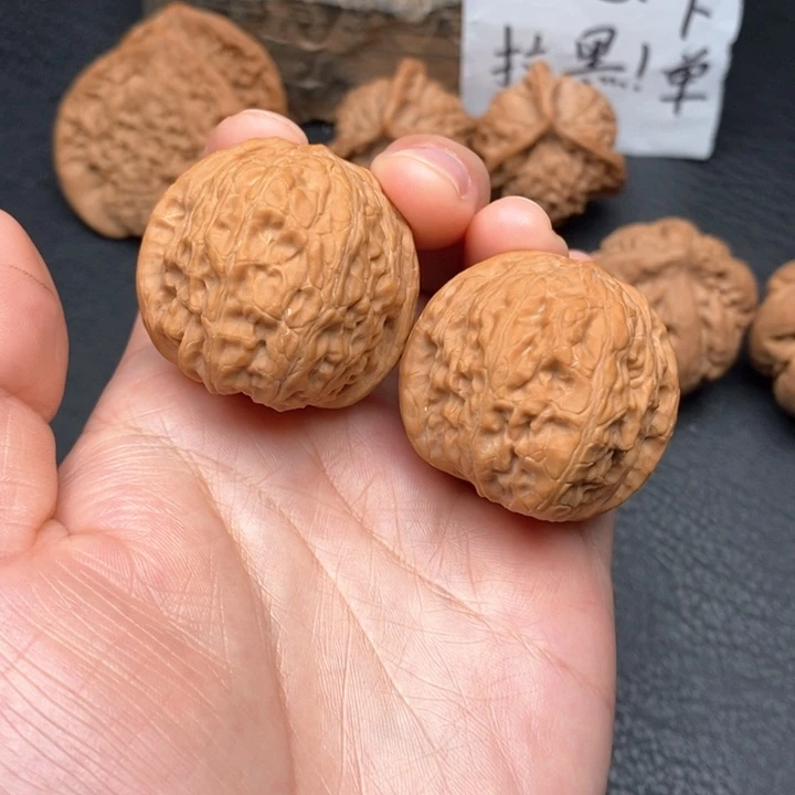 桃核把件尺寸35乾隆磨