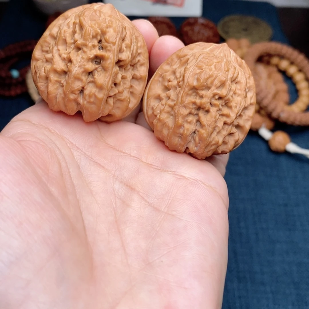 桃核吊坠平谷凹底39