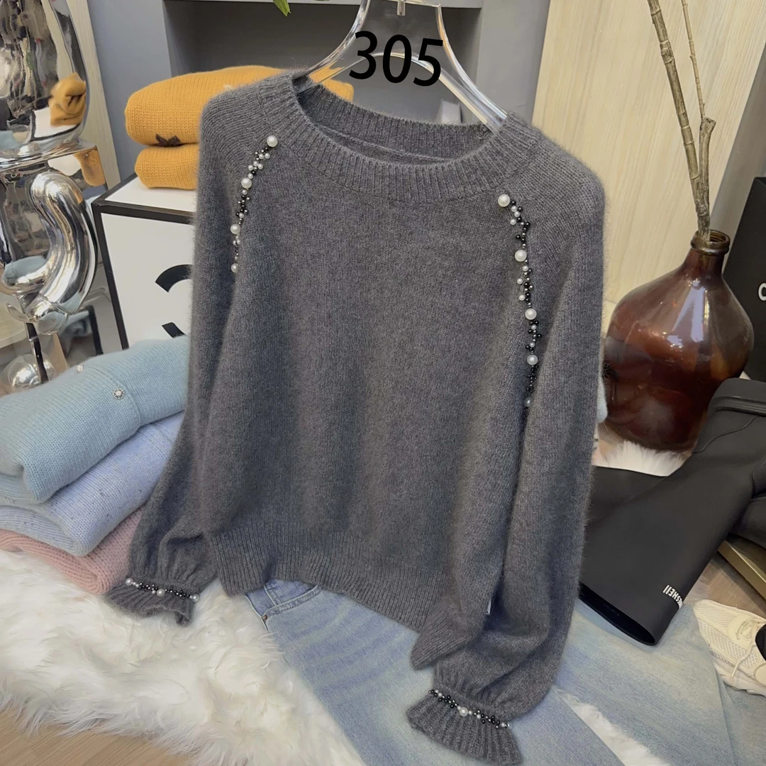 1221新集合(退货有运费补贴)2024秋季毛衣针织衫女装高货