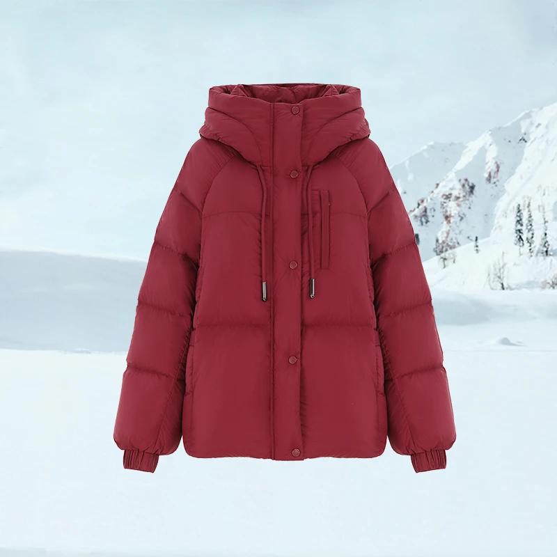 （百城万象）泡芙女神系列短款时尚鹅绒服 S00032