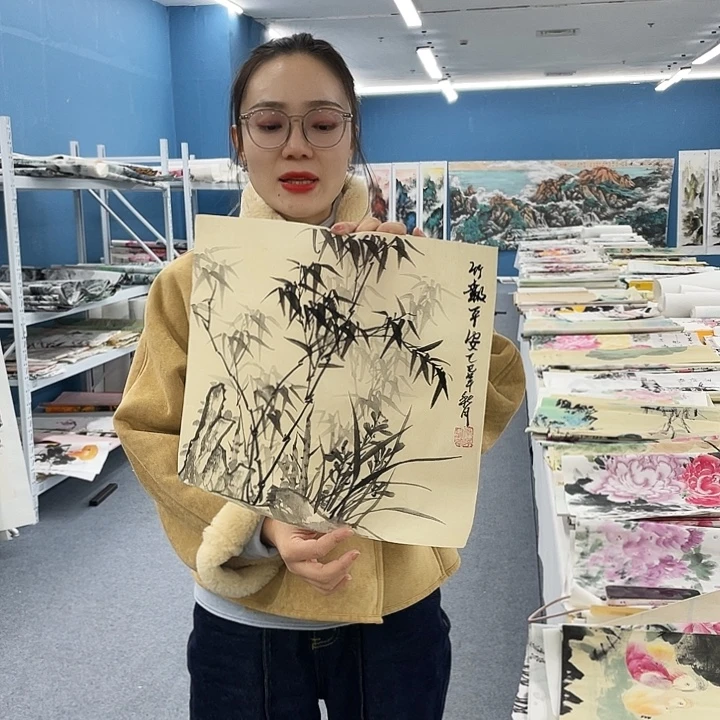 国画纯手绘国画作品
