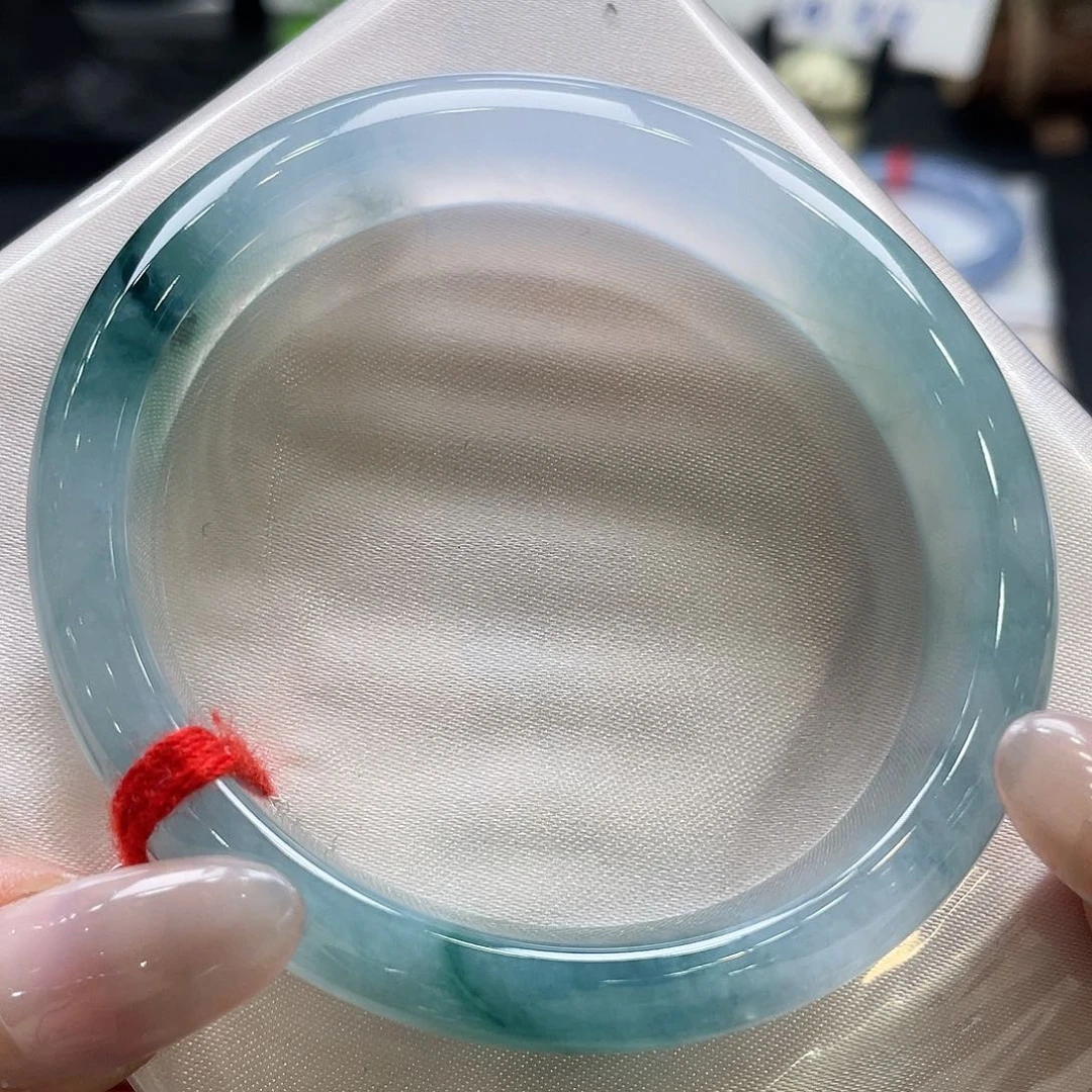 未镶嵌手镯翡翠77号53.9贵妃