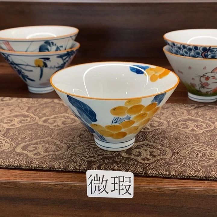 釉下老陶泥手工绘制