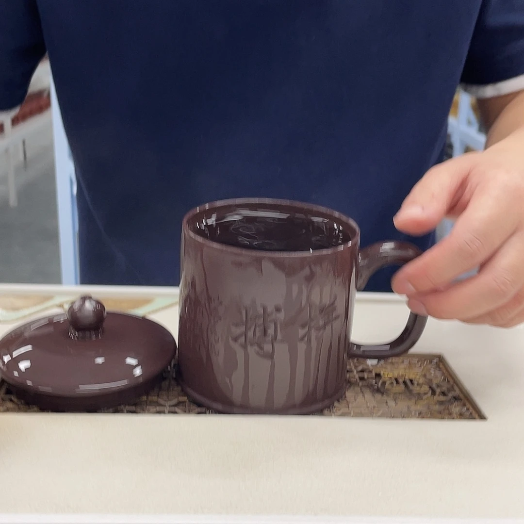 茶杯紫砂紫砂拼搏