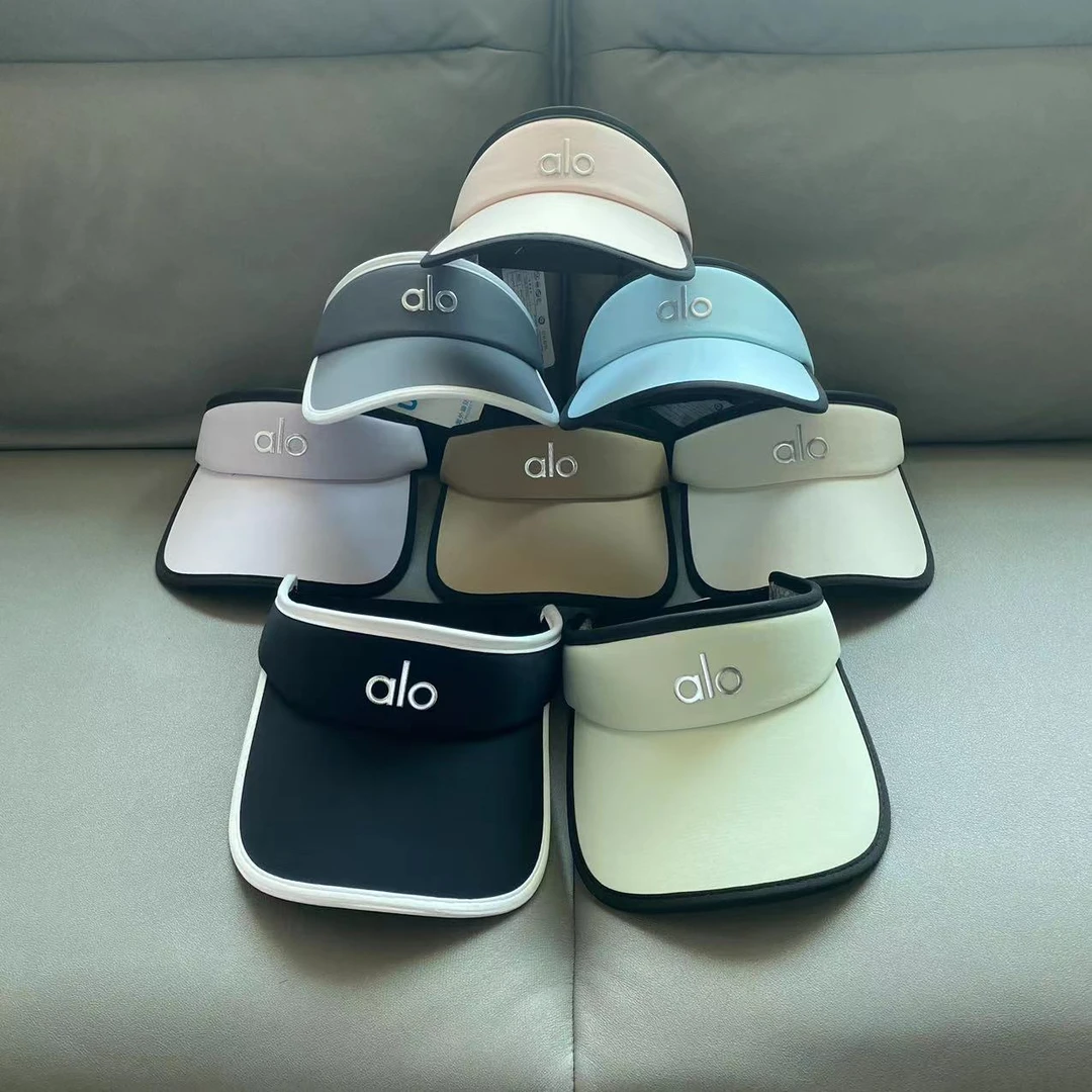 四季通用平檐空顶空顶帽光身帽子太阳帽跑步防紫外线