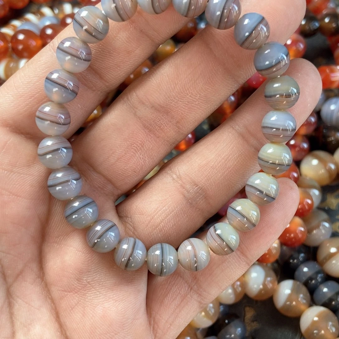 玛瑙/玉髓手串未镶嵌