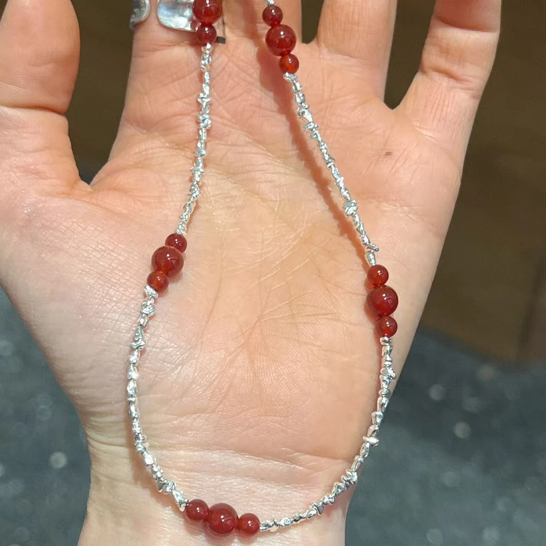 吊坠925银 JIUJIU【除夕】时尚百搭简约项链装饰品0117