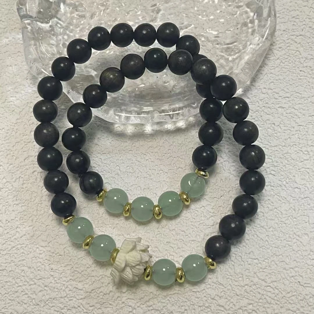 钛钢仿水晶手链 H003   精品手串LH
