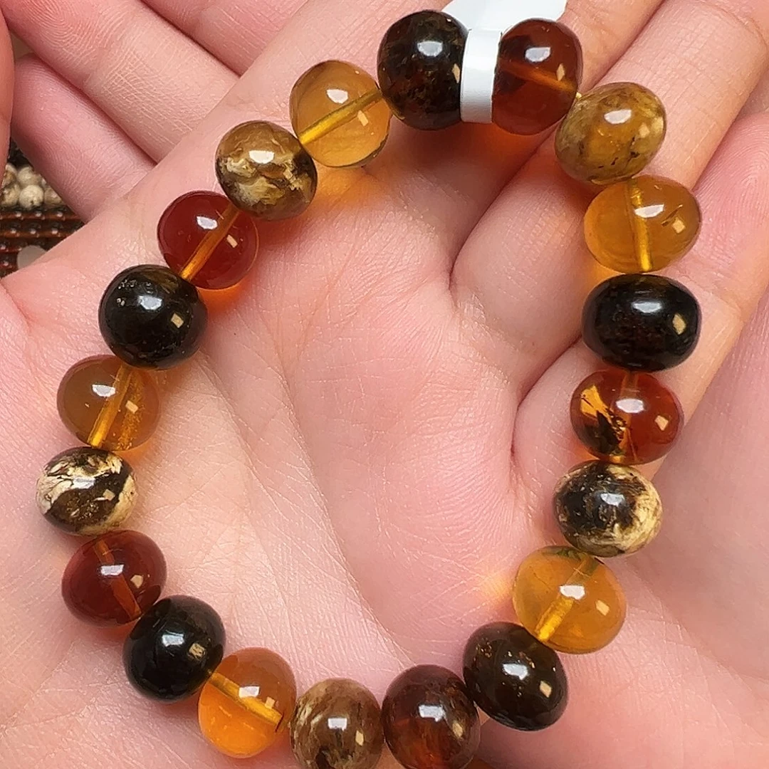 琥珀未镶嵌裸石抚顺琥珀十一10477