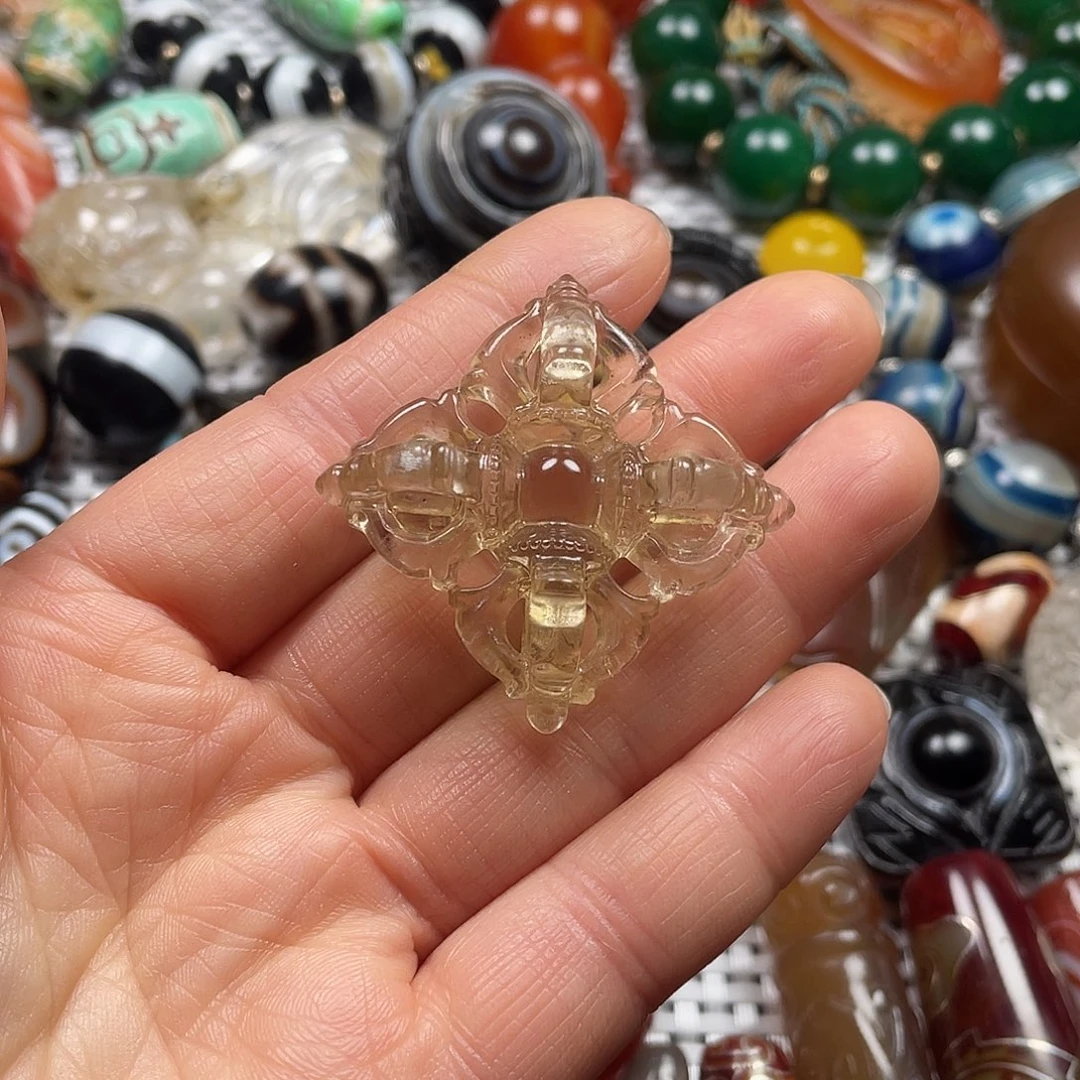 冬***芝未镶嵌水晶吊坠(不含链)