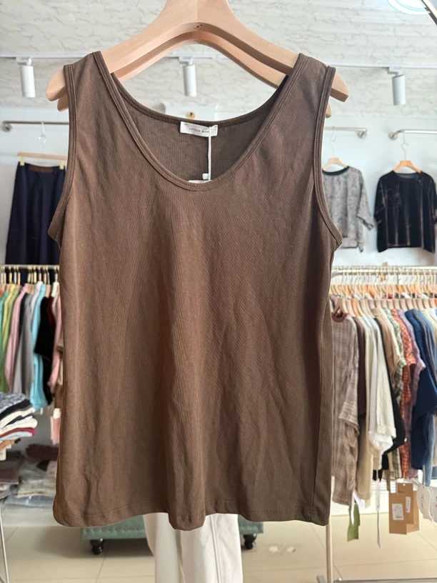 棉麻背心，原单品质