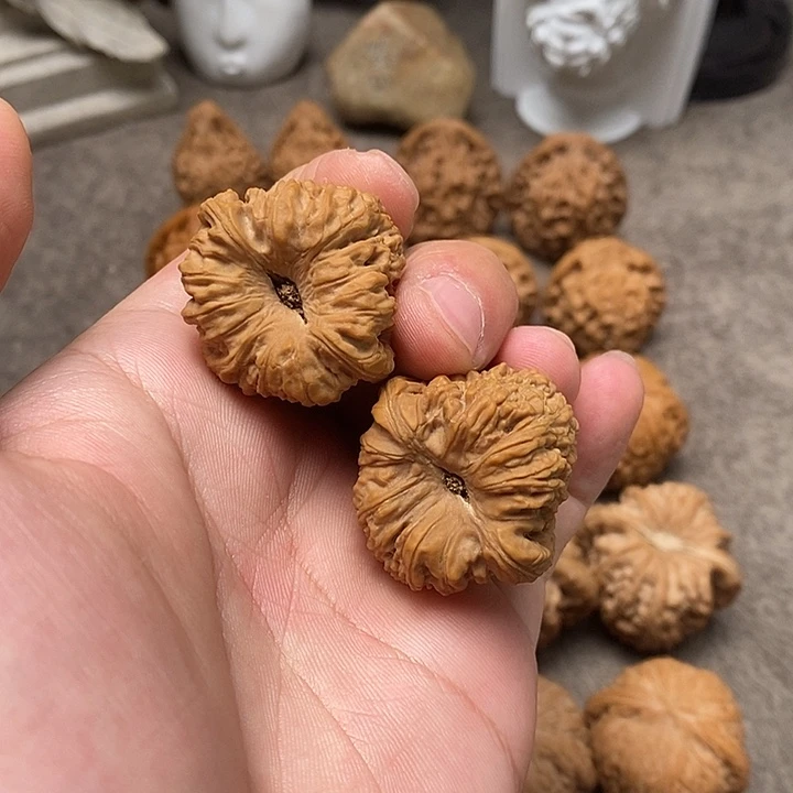手串/手链核桃34三角凹底拉丝正尖逐鹿南疆