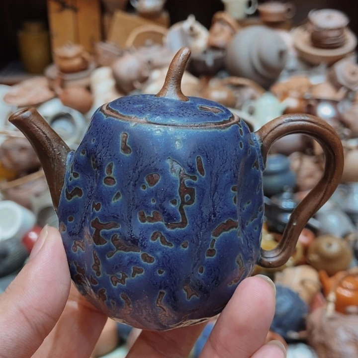 柴烧老岩泥高端茶器