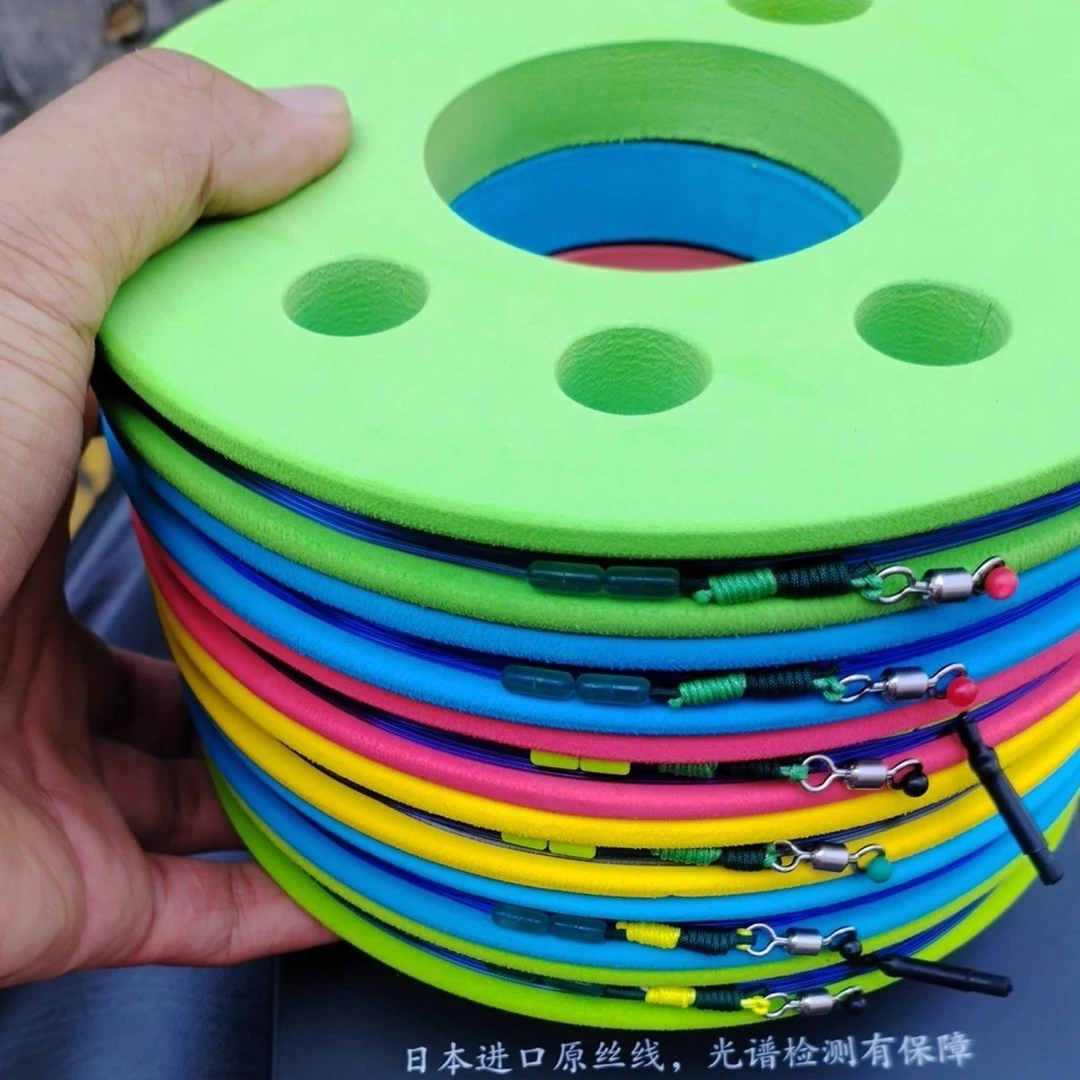 无铅线组主线拖钓大物金刚结线组超强拉力低延展标坑成品线组全套