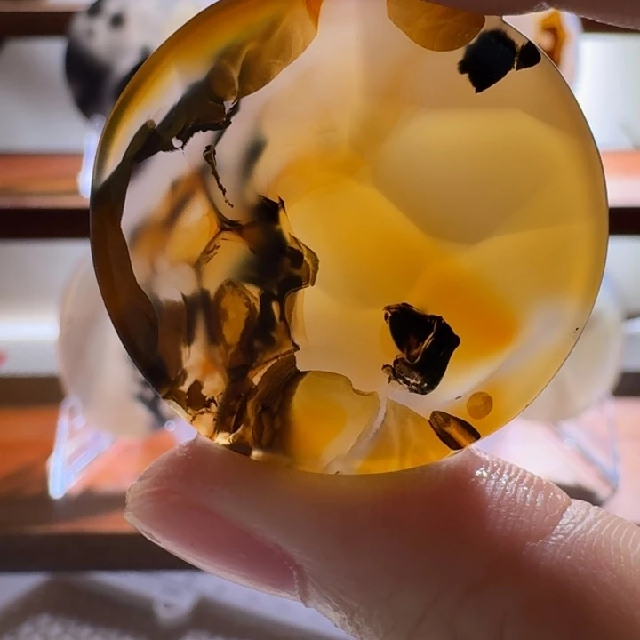 玛瑙/玉髓合金颈饰