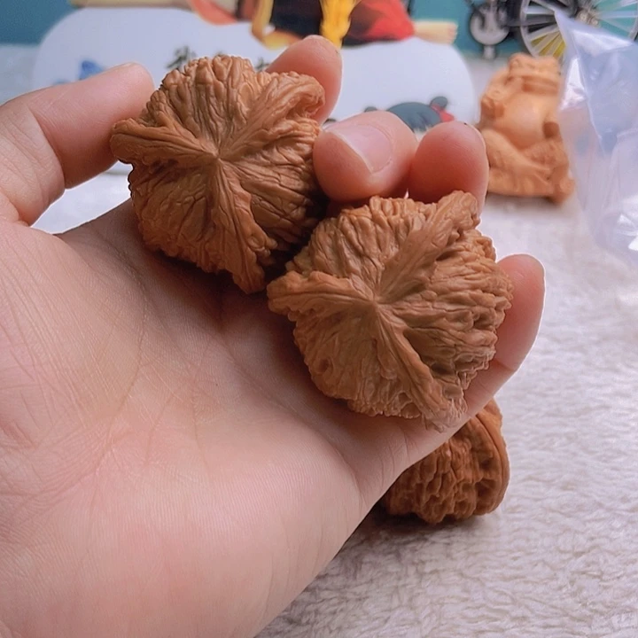 吊坠文玩核桃加*三棱