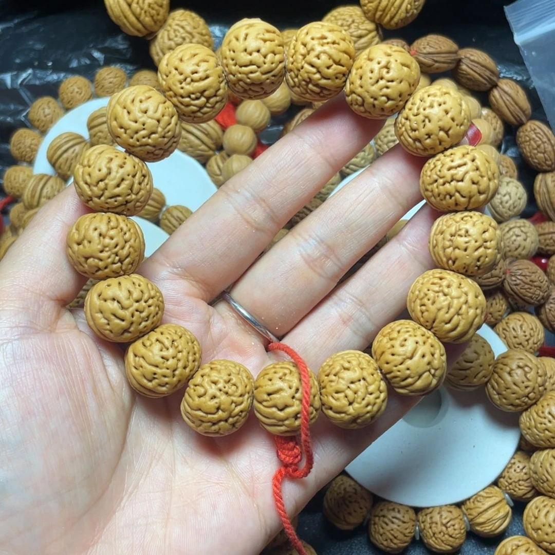 桃木桃核手串19+野生肌肉