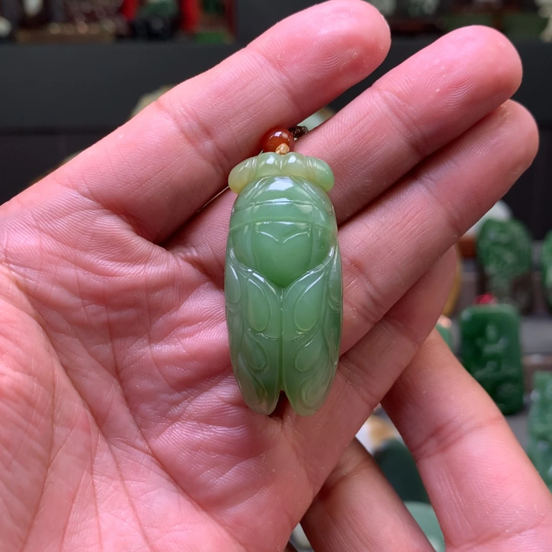 和田玉和田玉吊坠未镶嵌未镶嵌