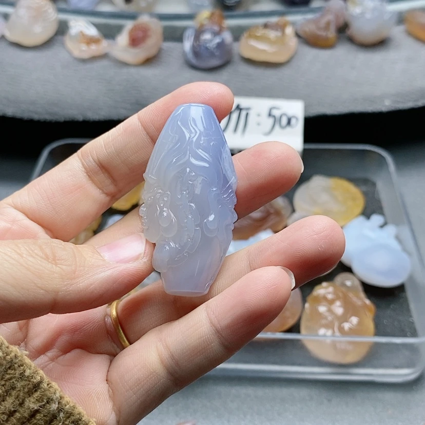 【闪购商品】未镶嵌吊坠 定制石英质玉