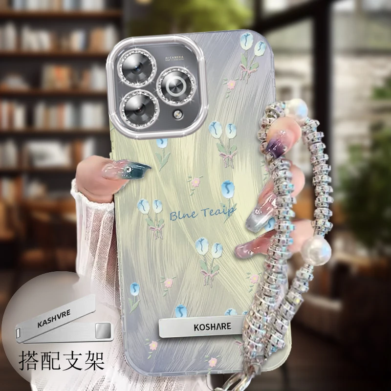 全包摄像头Hi畅享80Pro手机壳全包防摔郁金香SHR-AN00软壳羽纱新