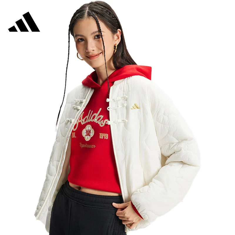 adidas阿迪达斯女子运动休闲棉服外套KH2664