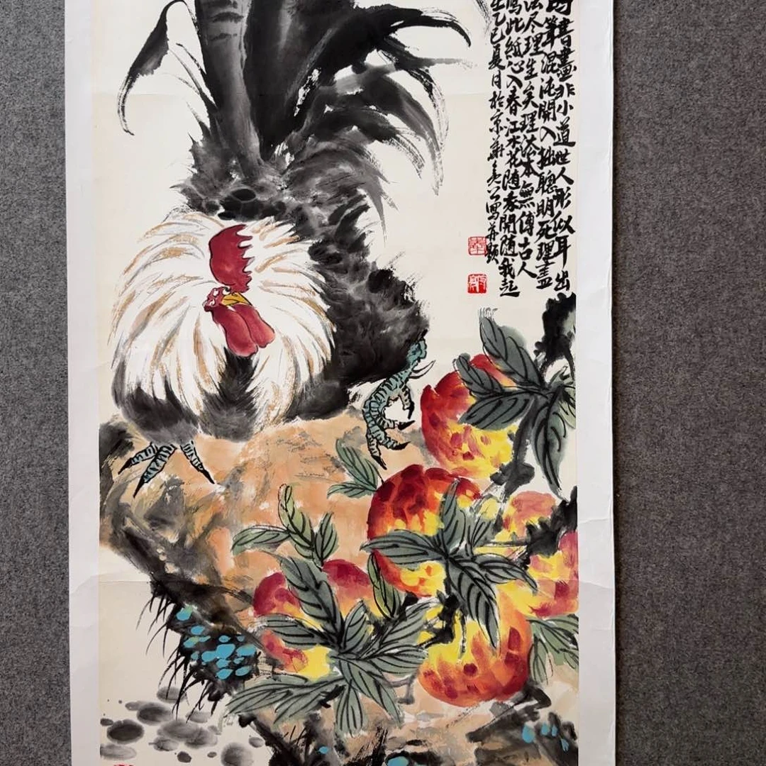 国画亮公老师手绘作品