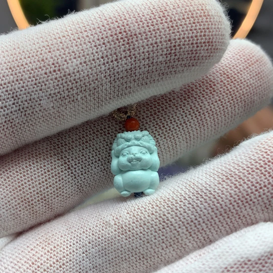 绿松石挂件未镶嵌