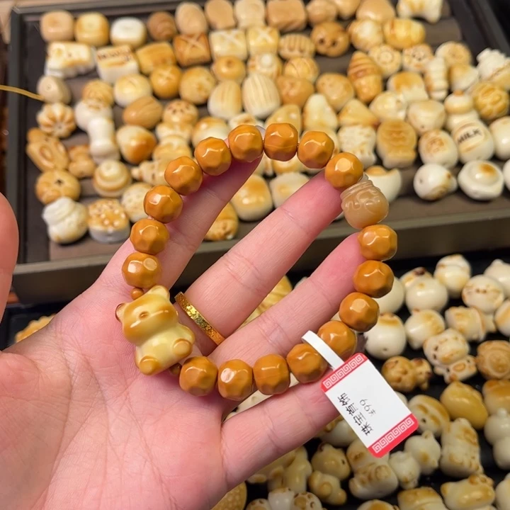 猴头手串手持牙果配饰