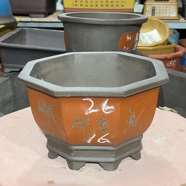 宜兴紫砂花盆花盆