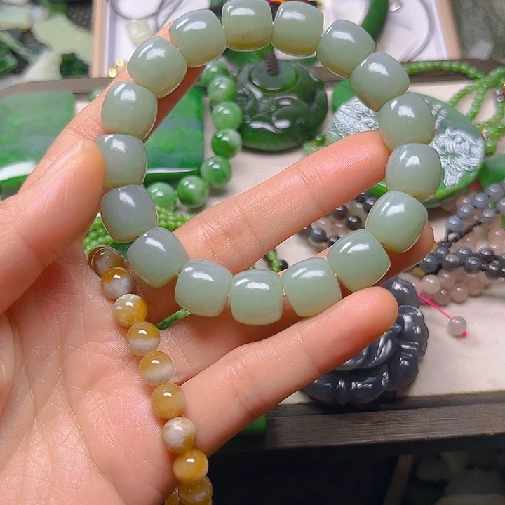 未镶嵌和田玉珠宝半成品韩*