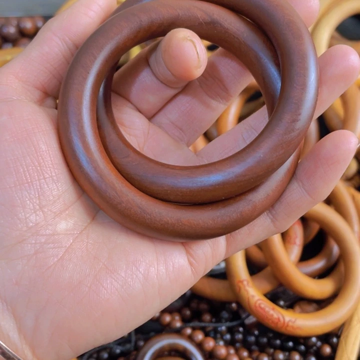 枣木萧**.枣木老料乾坤圈一物一拍