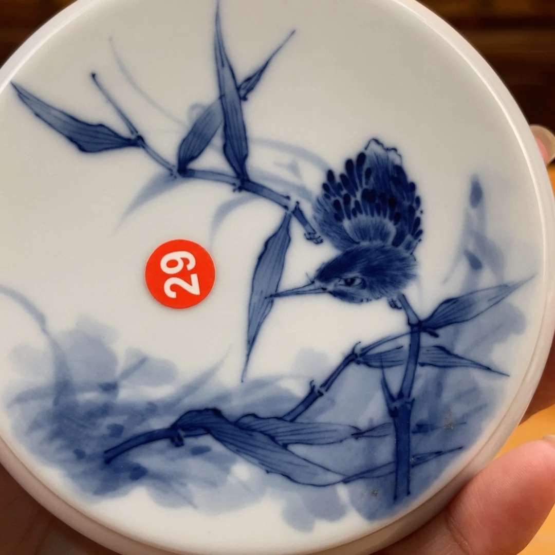手绘现代茶具非古董