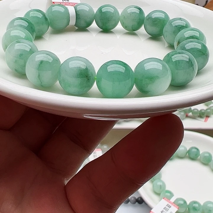 未镶嵌手链翡翠J*n天然翡翠